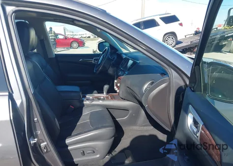 2015 Nissan Pathfinder Platinum from USA, damaged, VIN 5N1AR2MN9FC608906